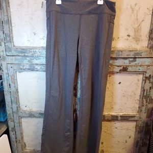 Grey womens yoga pants